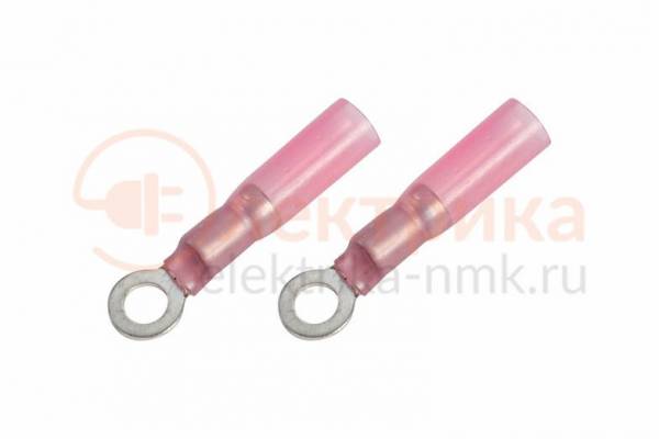 термоус. наконечник-кольцо D-4,3мм/0,5/1,5мм2