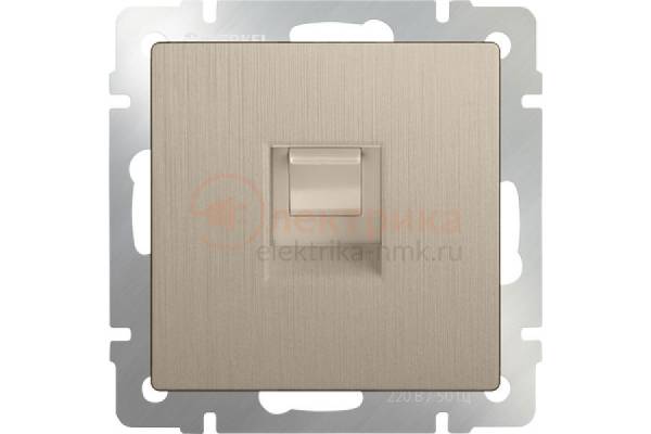 Werkel шампань розетка RJ-45 Ethernet