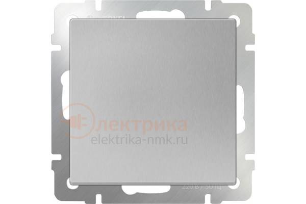 Werkel серебро выключатель б/п