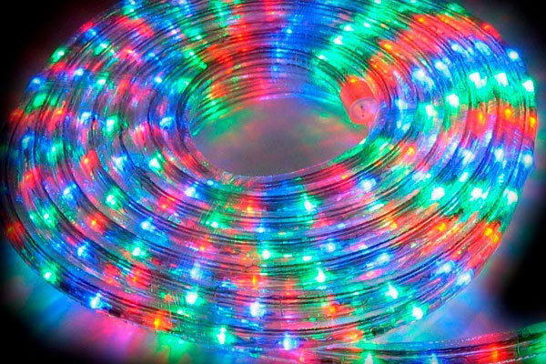 дюралайт белый 8м.