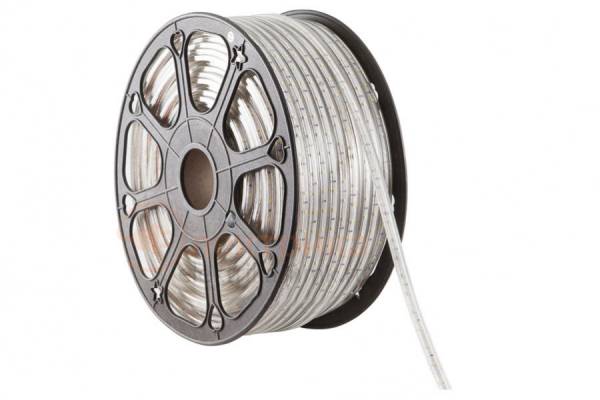 лента 60диод 3528  220V  IP65 син.  бухта MADIX