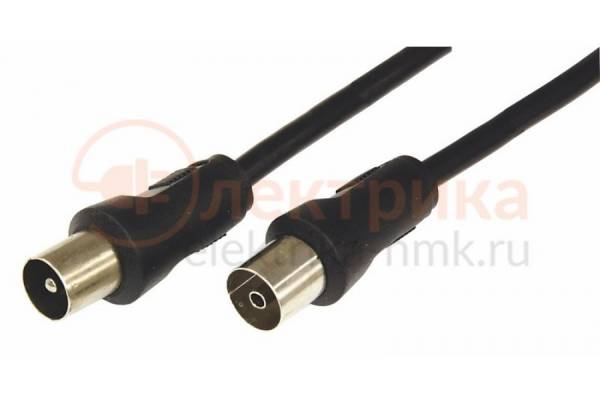 шнур TV штекер - TV гнездо 10м