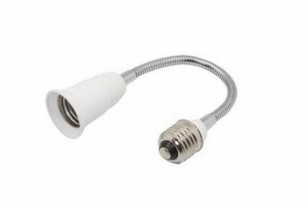 переходник-удлинитель Е27-Е27 300мм