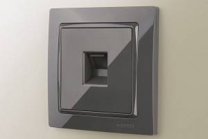 WERKEL Snabb серо-корич рамка 3