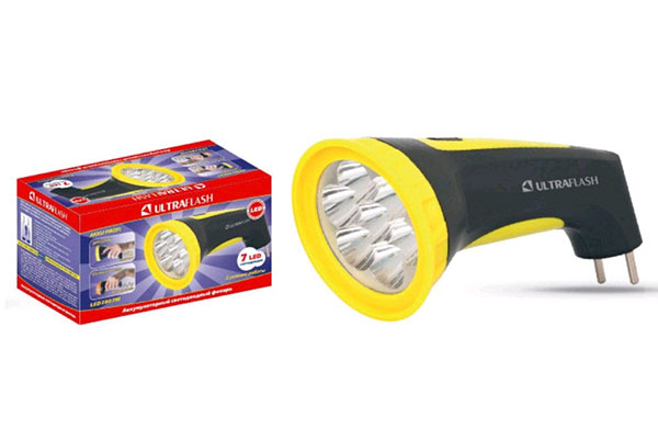 фонарь ручной 3807М аккум