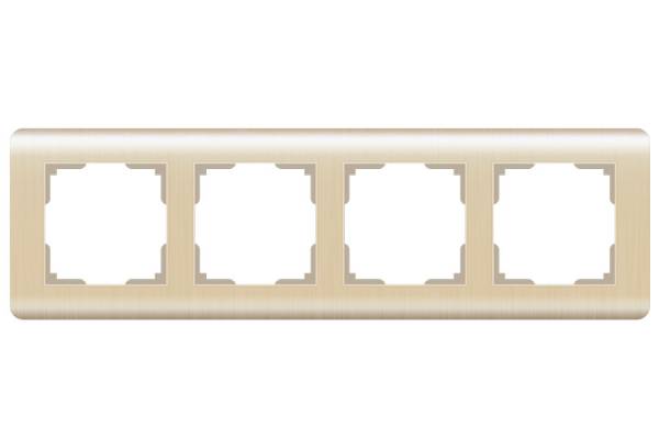 WERKEL STREAM  рамка 4 шампань