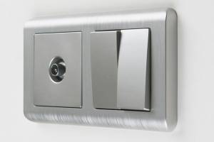 Werkel Stream рамка 2 серебряный