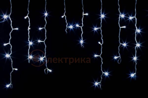 255-015 гирлянда АЙСИКЛ бахрома диод. 1,8х0,5 бел.