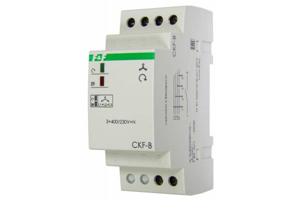 реле контроля наличия; асимметрии и чередования фаз CKF-BR