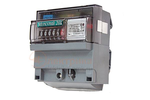 счётчик Меркурий-201.5 60А 2025г.