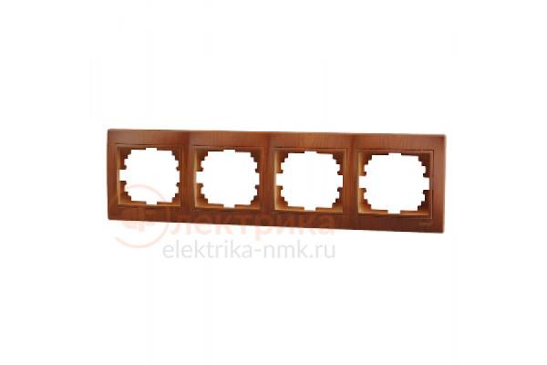 рамка 4 гор. 201-0801-149 сосна Lezard