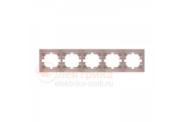 рамка 5-я гориз. крем 01-0303-150 Lezard