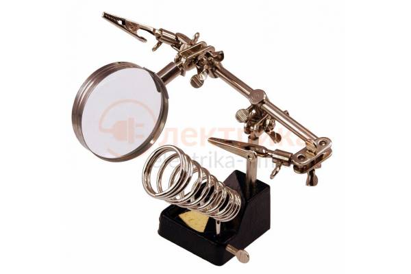 подставка держатель с лупой(СТ-293)
