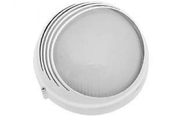 НБП1107 бел/круг 100Вт ресничка IP54 светильник