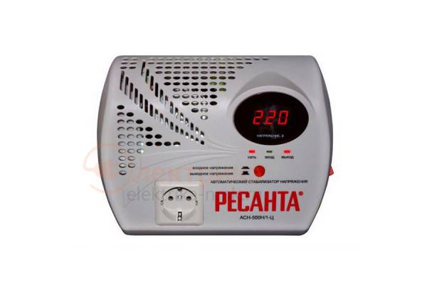 стабилизатор АСН-500Н/1-Ц настен. 