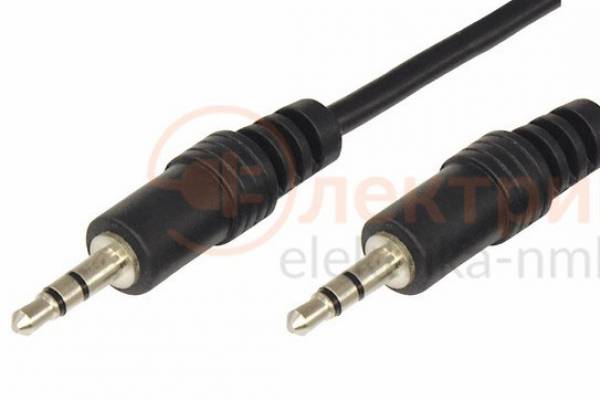 шнур 3,5мм штекер - 3,5мм штекер стерео 3м
