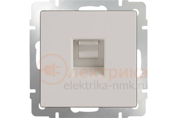 Werkel крем розетка RJ-45 комп.