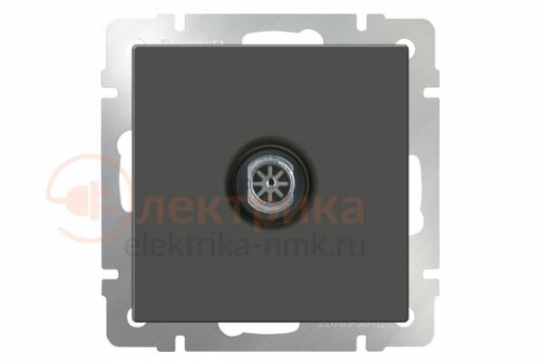 Werkel серо-корич. розетка TV проход.