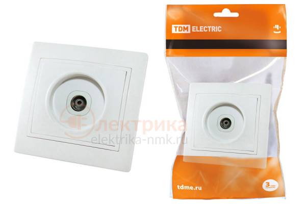 розетка TV бел. 