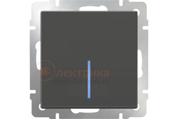 Werkel серо-корич. выключатель 1  с/п