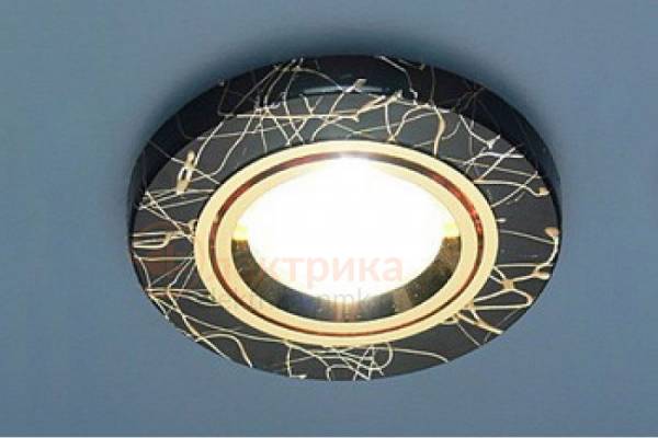 ES 2050 черн.-золото MR16 светильник