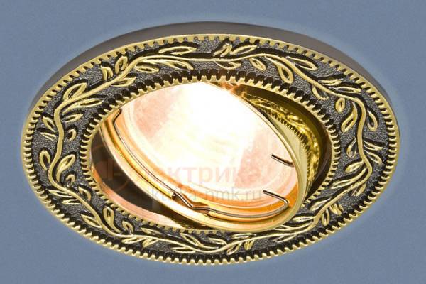 ES 713 GU/GD черный-золото  св-к