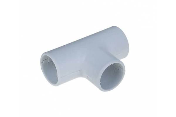 тройник д/трубы D=20 ПВХ