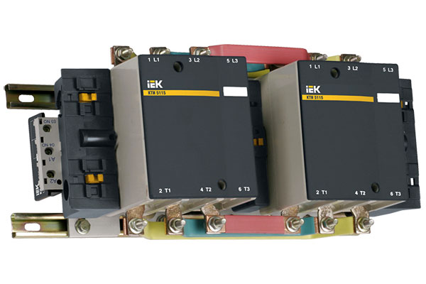 контактор КТИ-51153 реверс 115А 230В/АС3 IEK