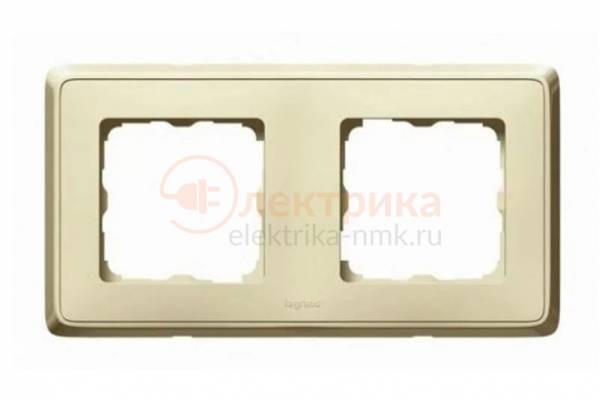 рамка 2 LEGRAND 773752 крем