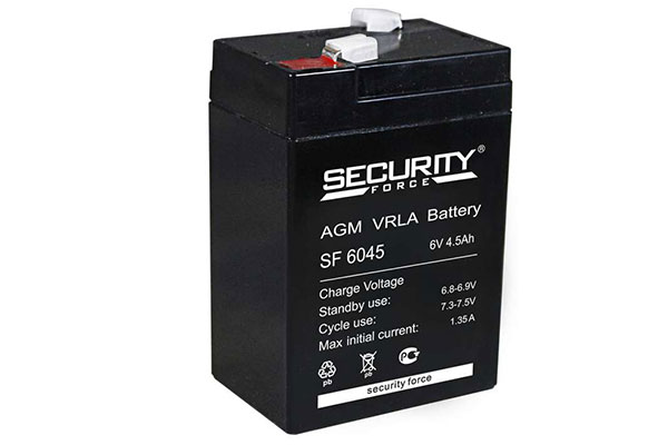 аккумулятор  6V 4,5А Security Force