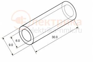 гильза  МО  16 луженая длинная