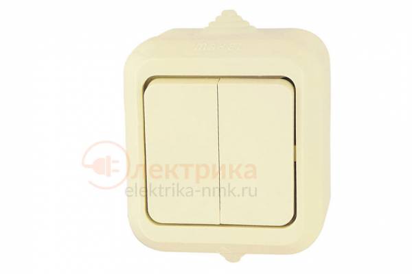 18201 выкл. 2 откр. крем. МАКЕL