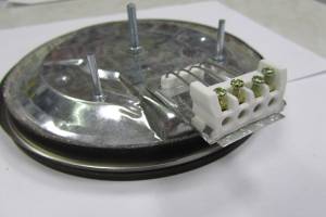 Н002 эл.конфорка 2кВт с ободом 180мм