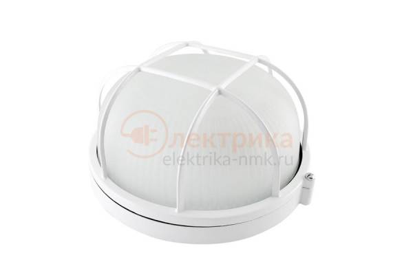 НПБ1302 бел/круг реш. 60вт светильник IP54