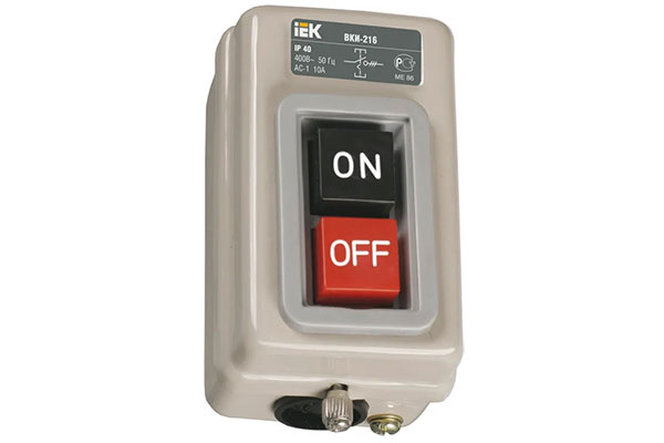 выкл. кнопочн. ВКИ-216 3/10А IP40 230/400В