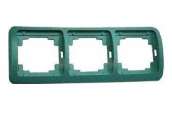 рамка 3 гор. зел.МАКЕL 22813