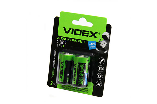 элемент питания LR14 алкалиновый GP