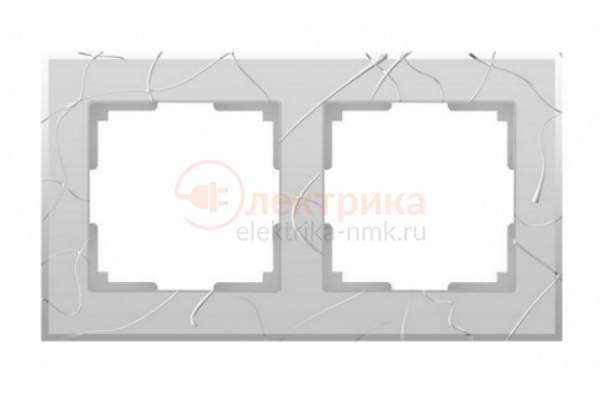 WERKEL VITEL рамка 2 серебро