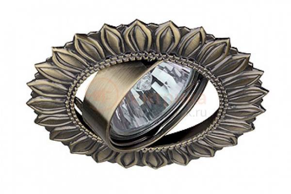 ЭРА KL13A SB MR16  50W  солнышко бронза ЭРА