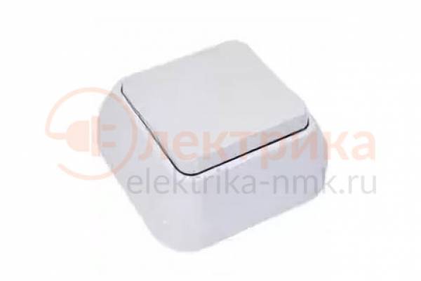 45101 выключатель1 б/п нар.бел. МАКЕL