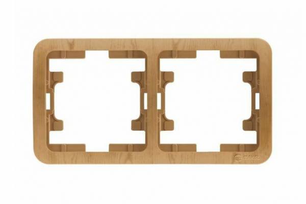 рамка 2 гор. св.дер. МАКЕL 24212