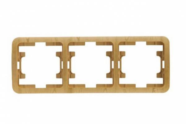рамка 3 гор. св.дер. МАКЕL 24213
