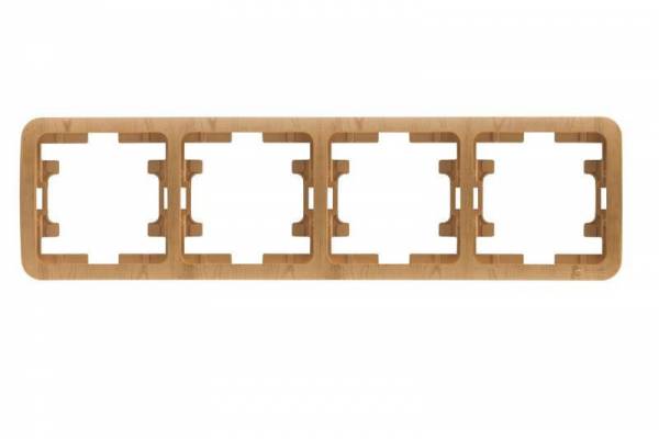 рамка 4 гор. св.дер. МАКЕL 24239