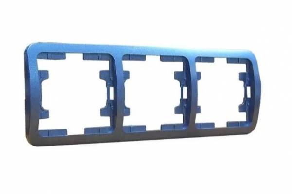 рамка 3 гор. син. МАКЕL 28013