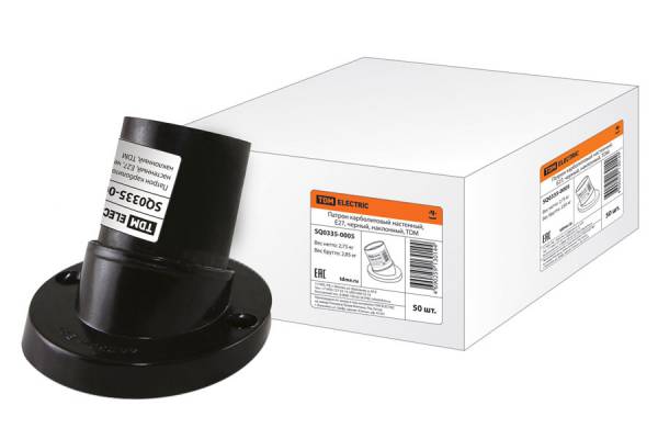 патрон Е27 настенный наклонный UNIVersal/12/