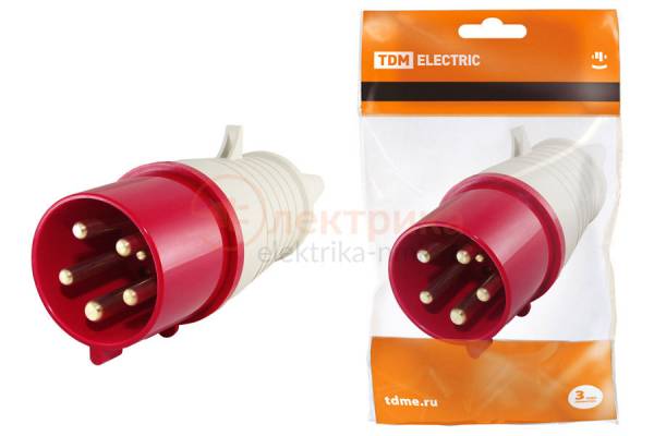 вилка перен. ССИ-015 5х16А 380В