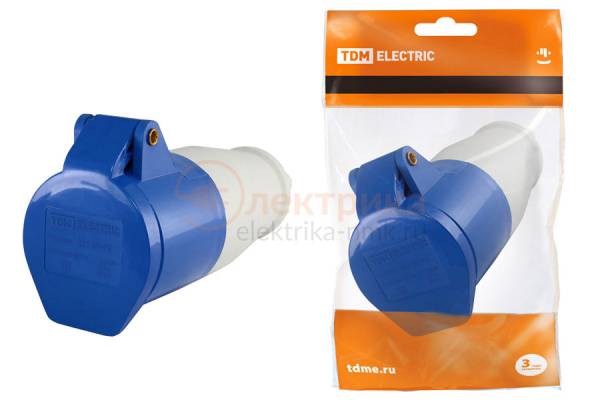 розетка перен. ССИ-223 3х32А 220В