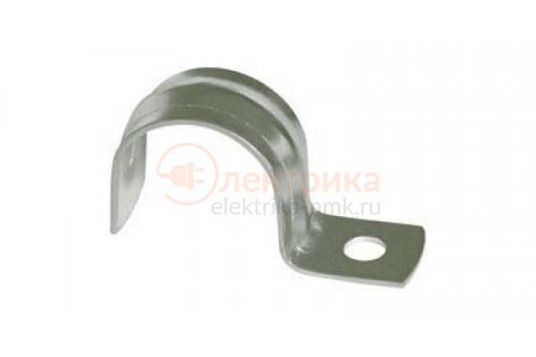 скоба крепежная d=8-9 мет. однолапк.