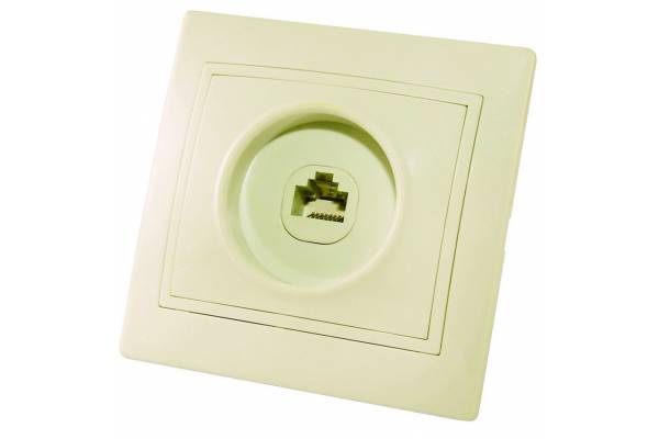 розетка комп.  крем 