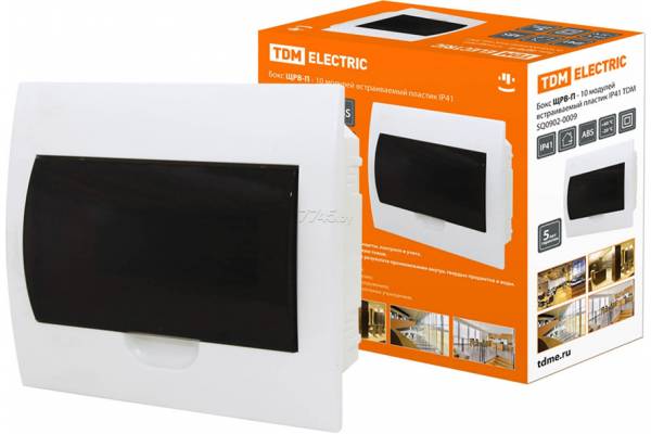 бокс встраиваемый ЩРВ-п 10 модулей IP40 EKF